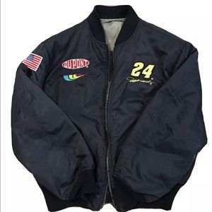 Chase Authentics Black Jacket with Yellow Accents